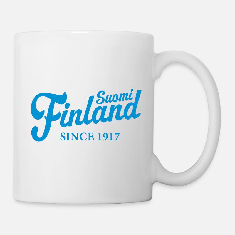 Finlande - Suomi - Finlande - Mug blanc - blanc