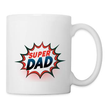 Super Dad - Tasse - Weiß - Rechts