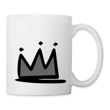 krone - Tasse - Weiß - Rechts