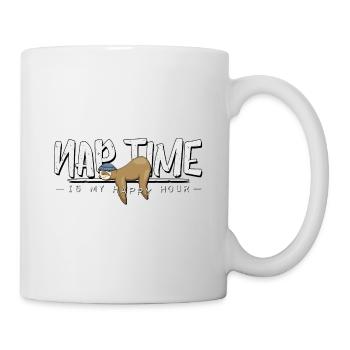 La sieste est mon happy hour de paresseux marin - Mug blanc - blanc - Droite