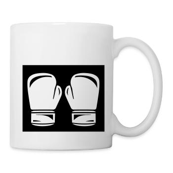 boxing - Tasse - Weiß - Rechts