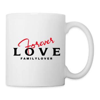 Love You Forever Family lover - Tasse - Weiß - Rechts