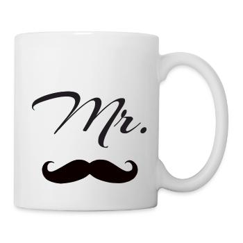 M. MISTER MAN BEARD - Mug blanc - blanc - Droite