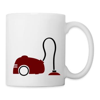 Vacuum cleaner - Mug - white - Right