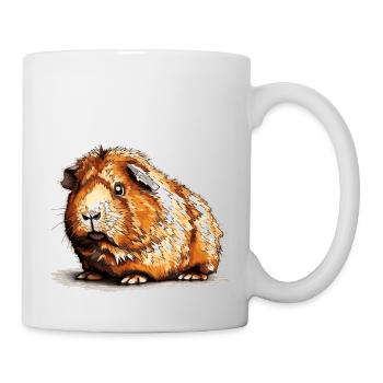 Meerschweinchen sind einfach tolle Haustiere - Tasse - Weiß - Rechts