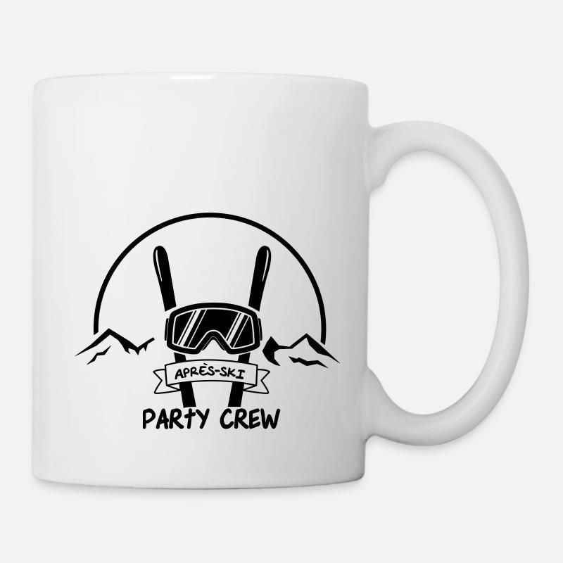 apres ski party crew - Tasse - Weiß