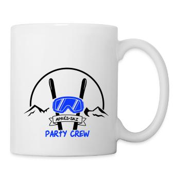 apres ski party crew - Tasse - Weiß - Rechts