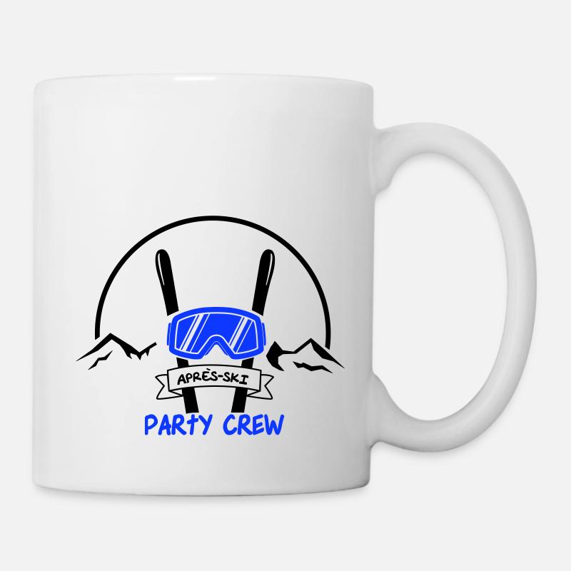 apres ski party crew - Tasse - Weiß