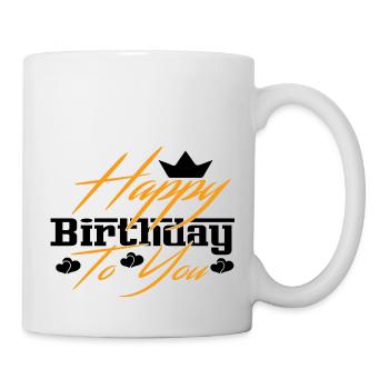 Happy Birthday To You - Mug - white - Right