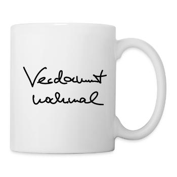 Verdammt nochmal - Tasse - Weiß - Rechts