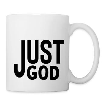 Just God - Mug - white - Right