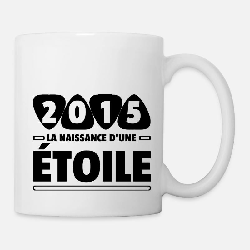 2015 année de naissance / anniversaire année 2015 - Mug blanc - blanc