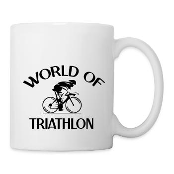 Triathlon Natation Bike Run Marathon - Mug blanc - blanc - Droite