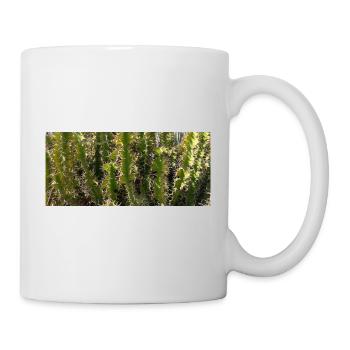 Kanarischer Gorgeus-Kaktus - Tasse - Weiß - Rechts