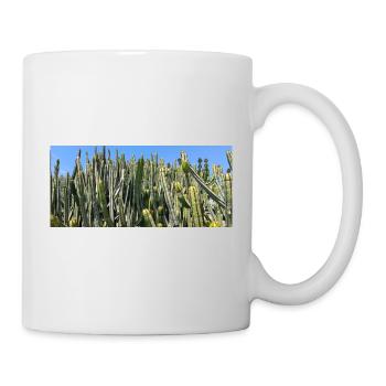 Kanarischer Kaktus - Tasse - Weiß - Rechts