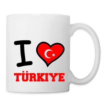 J’adore Türkiye - Mug blanc - blanc - Droite