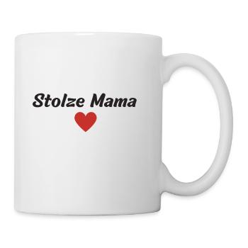 Stolze Mama - Tasse - Weiß - Rechts