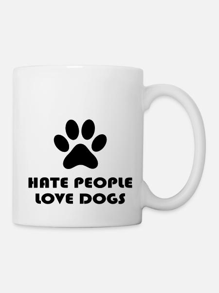 Dog Hund - Tasse - Weiß