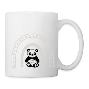 Rainbow Panda - Tasse - Weiß - Rechts