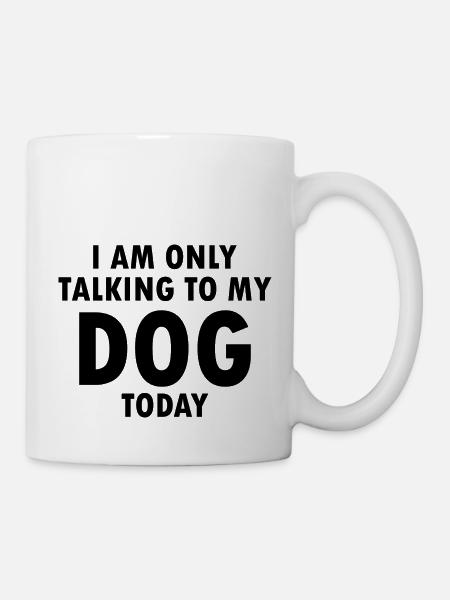 Dog Hund - Tasse - Weiß