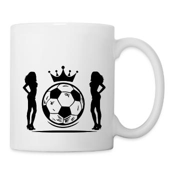 Fußball Soccer - Mug - white - Right