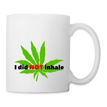Cannabis - I did not inhale - Mug - white - Right