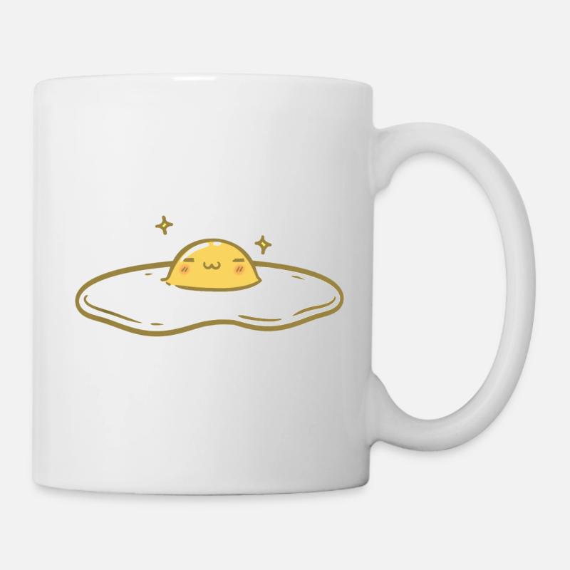 Süßes Spiegelei - Tasse - Weiß