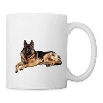 Berger allemand C Lasse - Mug blanc - blanc - Droite