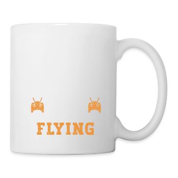 Drone Pilot Drohnen Racing FPV Drohne - Tasse - Weiß - Rechts