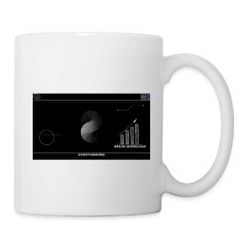 Brain Usage - Tasse - Weiß - Rechts