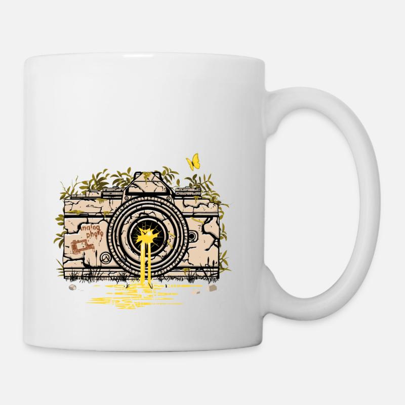 Camera ruins - Mug - white