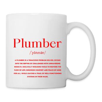 Plumber Definition - Mug - white - Right