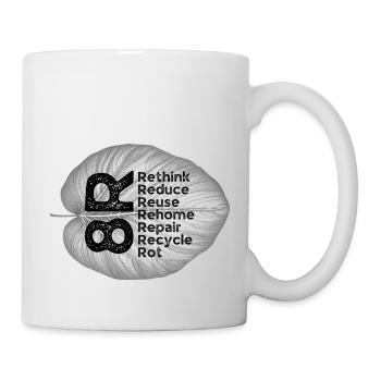 Éco Éco9 - Mug blanc - blanc - Droite