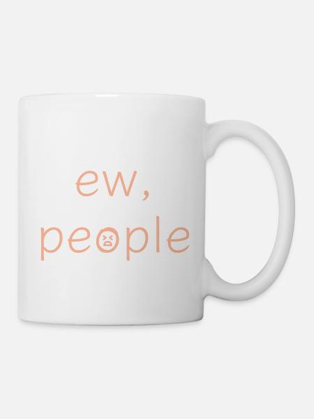 EW Menschen - Tasse - Weiß