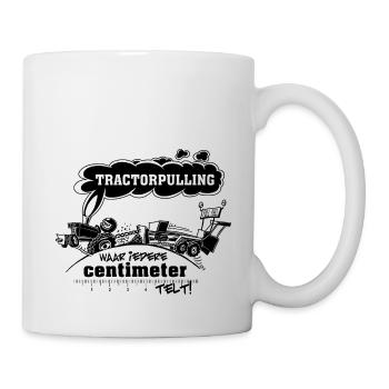 tp where every cm counts - Mug - white - Right