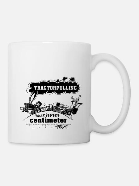 TP, wo jeder Zentimeter zählt - Tasse - Weiß