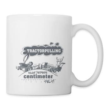 tp where every cm counts centimeter light - Mug - white - Right