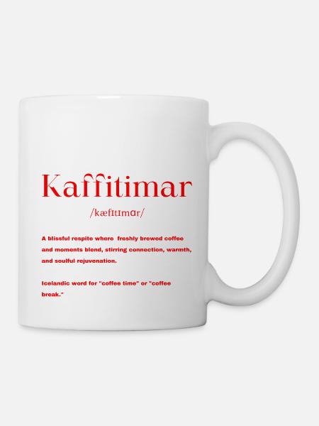 Isländisch Definition - Tasse - Weiß
