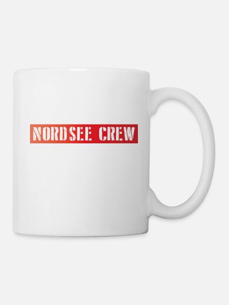 Nordsee Crew - Tasse - Weiß