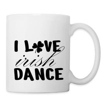 Dancing Dance Music - Tasse - Weiß - Rechts