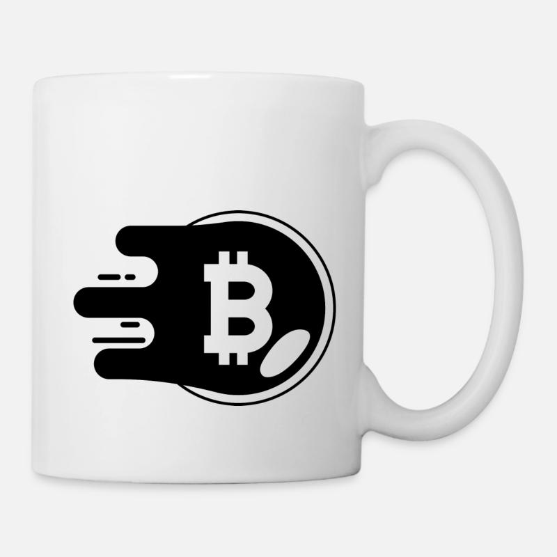 Crypto Bitcoin Trading - Tasse - Weiß
