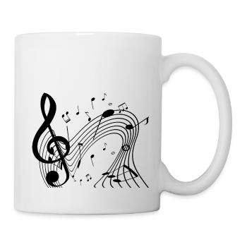 Dancing Dance Music - Mug - white - Right