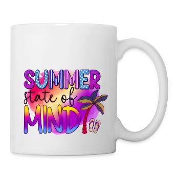 Summer surf croatia beach paradise party vibes Usa - Mug - white - Right