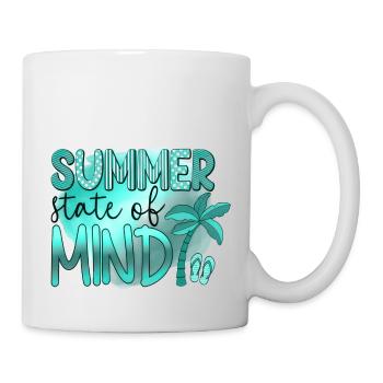 Summer surf croatia beach paradise party vibes Usa - Mug - white - Right