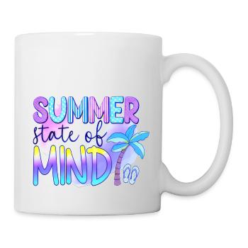 Summer surf croatia beach paradise party vibes Usa - Mug - white - Right