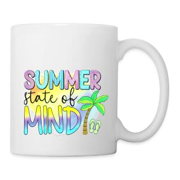Summer surf croatia beach paradise party vibes Usa - Mug - white - Right