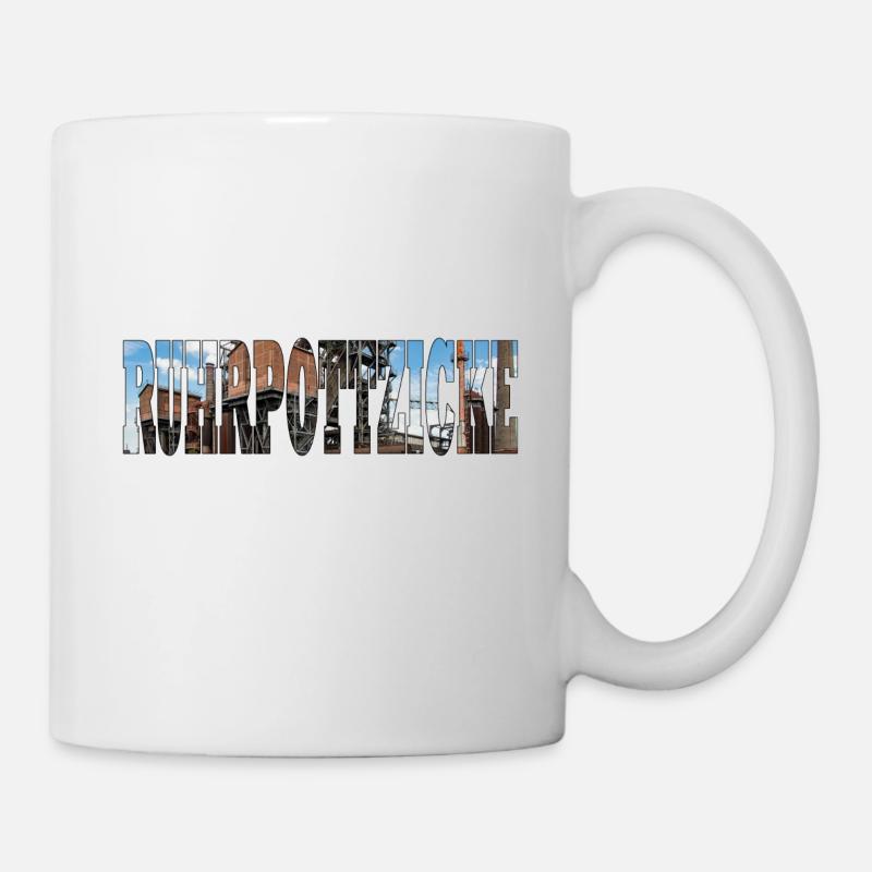 Ruhrpottzicke - Tasse - Weiß