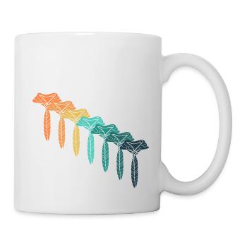 Retro Scout - Tasse - Weiß - Rechts