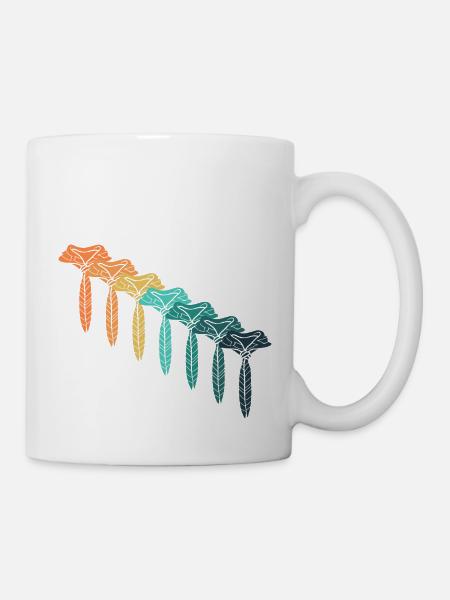 Scout rétro - Mug blanc - blanc