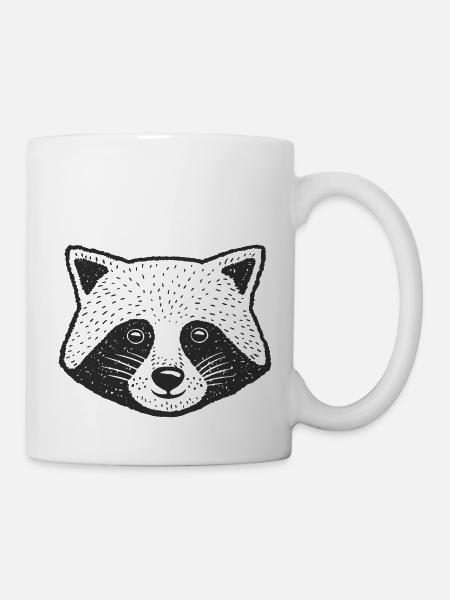 Wildtiere - Tasse - Weiß